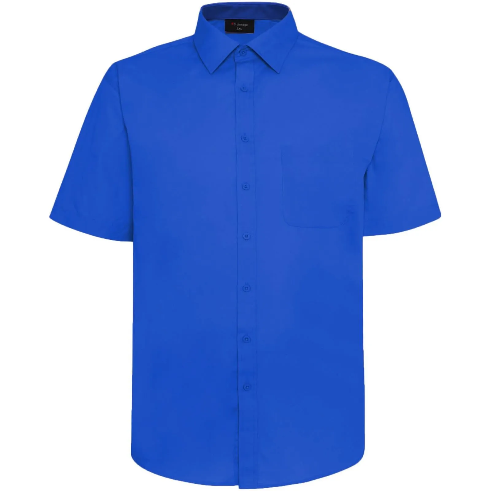 Temperature Regulating Espionage Mens Big and Tall Short Sleeve Shirt