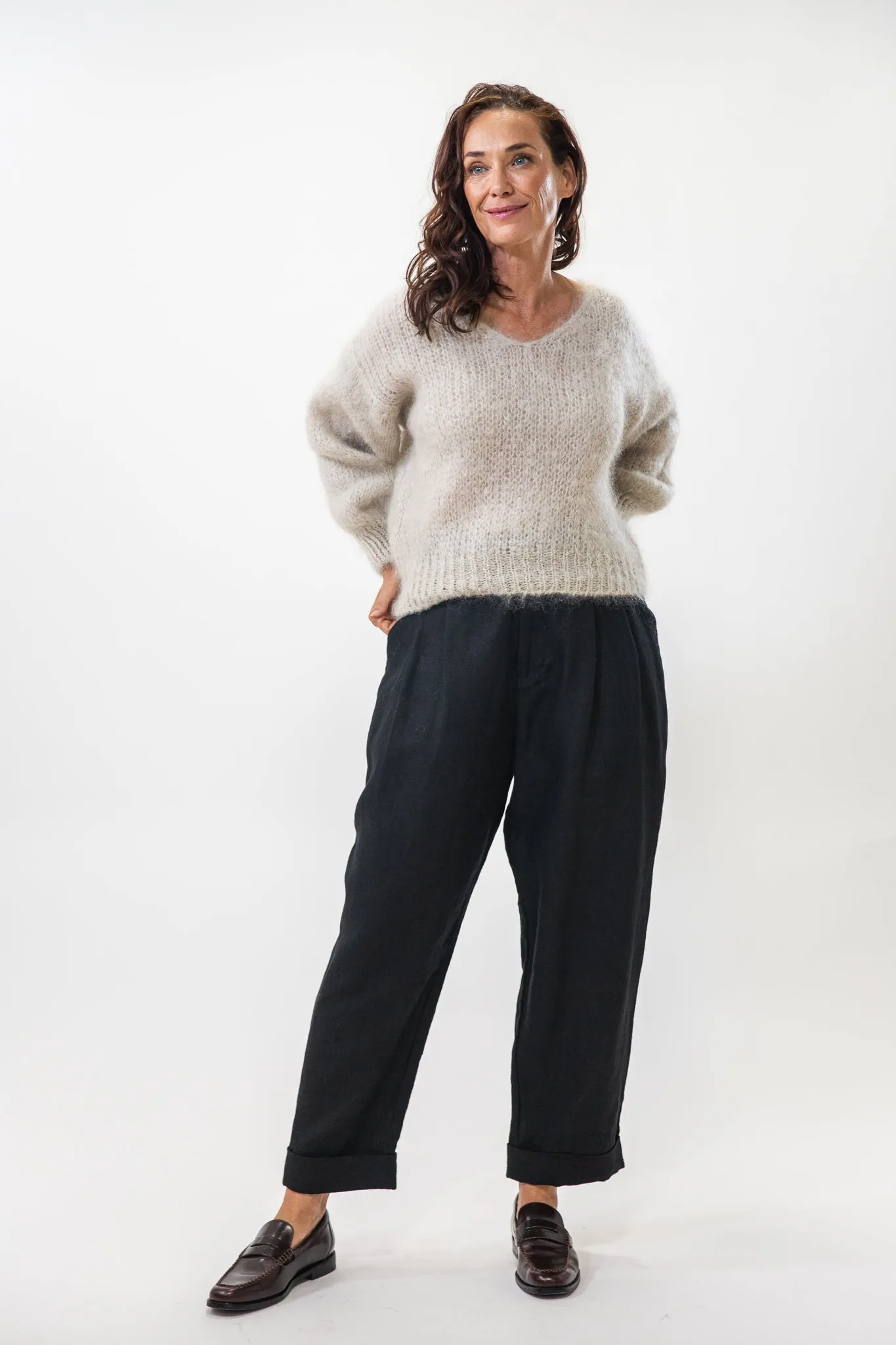 Milana Knit | Beige Soft Feel