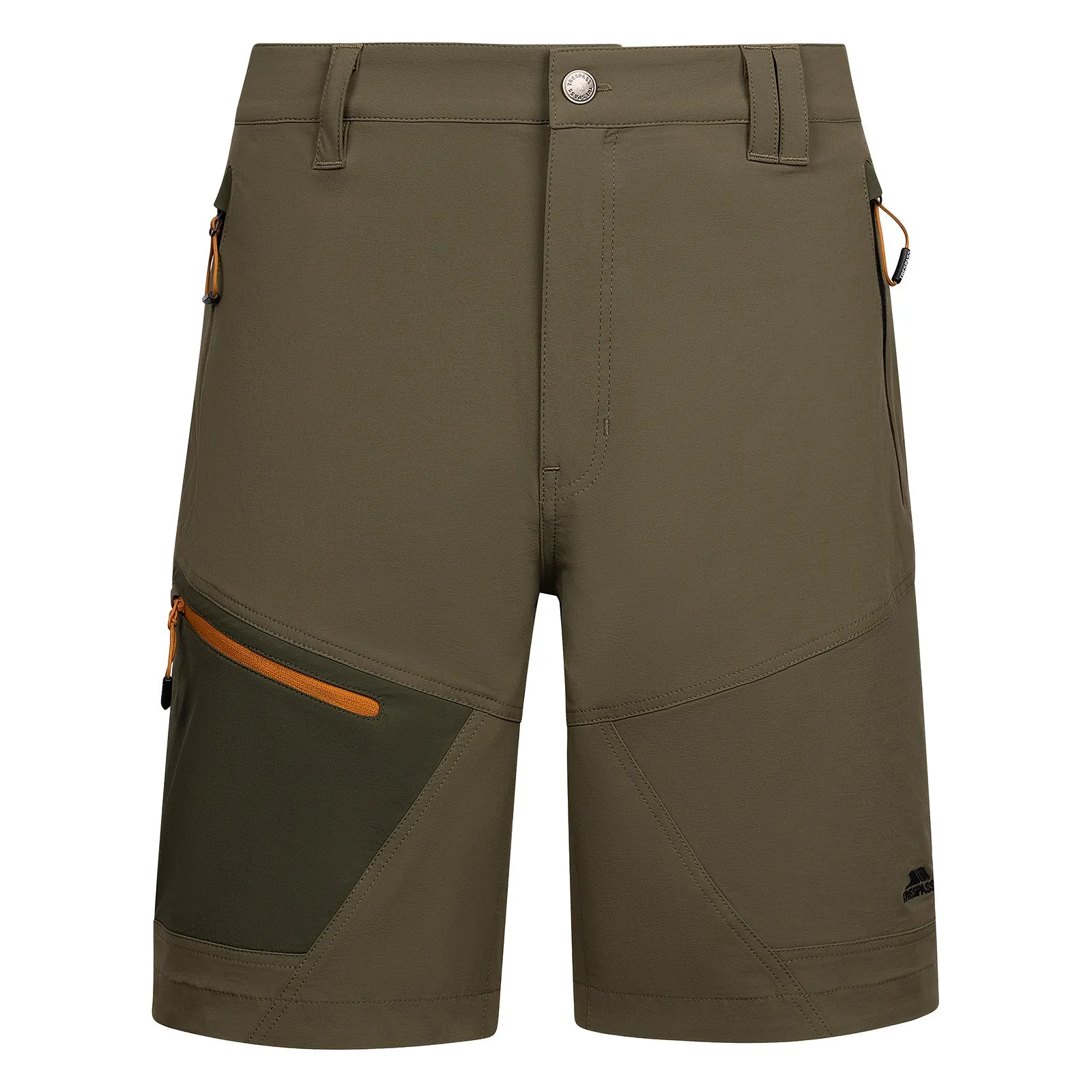 Trespass Mens Daars Walking Shorts Soft Feel Easy Movement