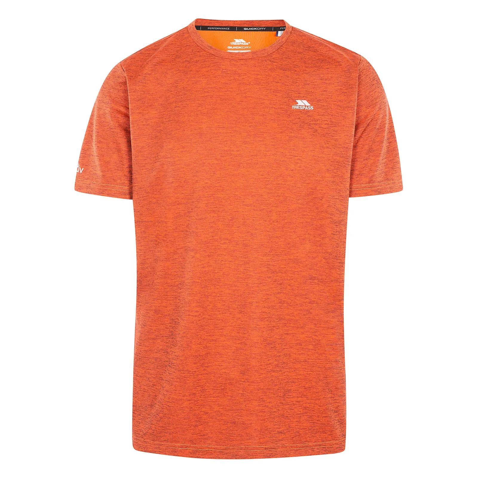 Trespass Mens Raeran Short Sleeve T-Shirt OrganicCottonBlend YarnBlend