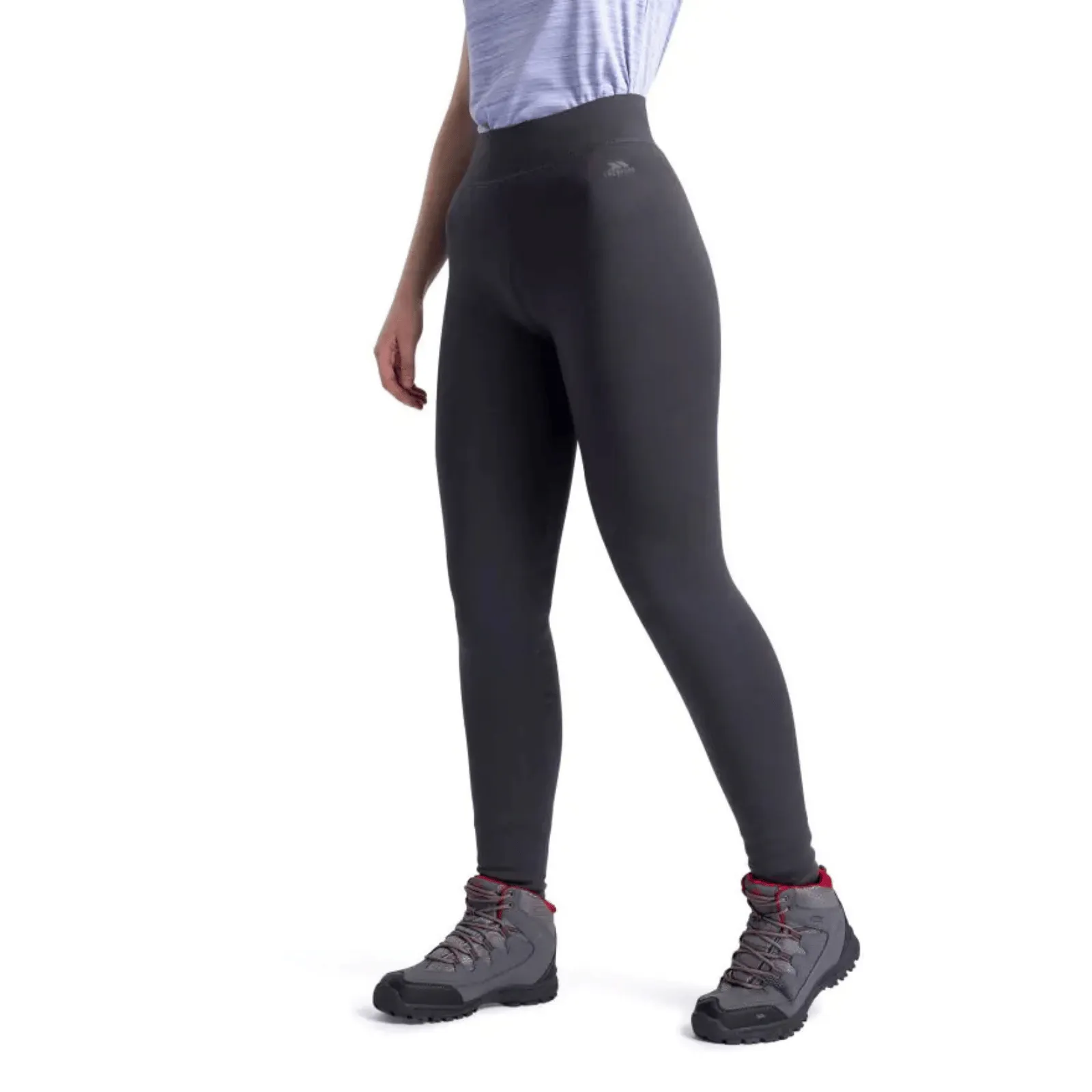 Trespass Womens Fuzzy Sherpa Lined Leggings Sculpted Shape Butt Lifting Design
