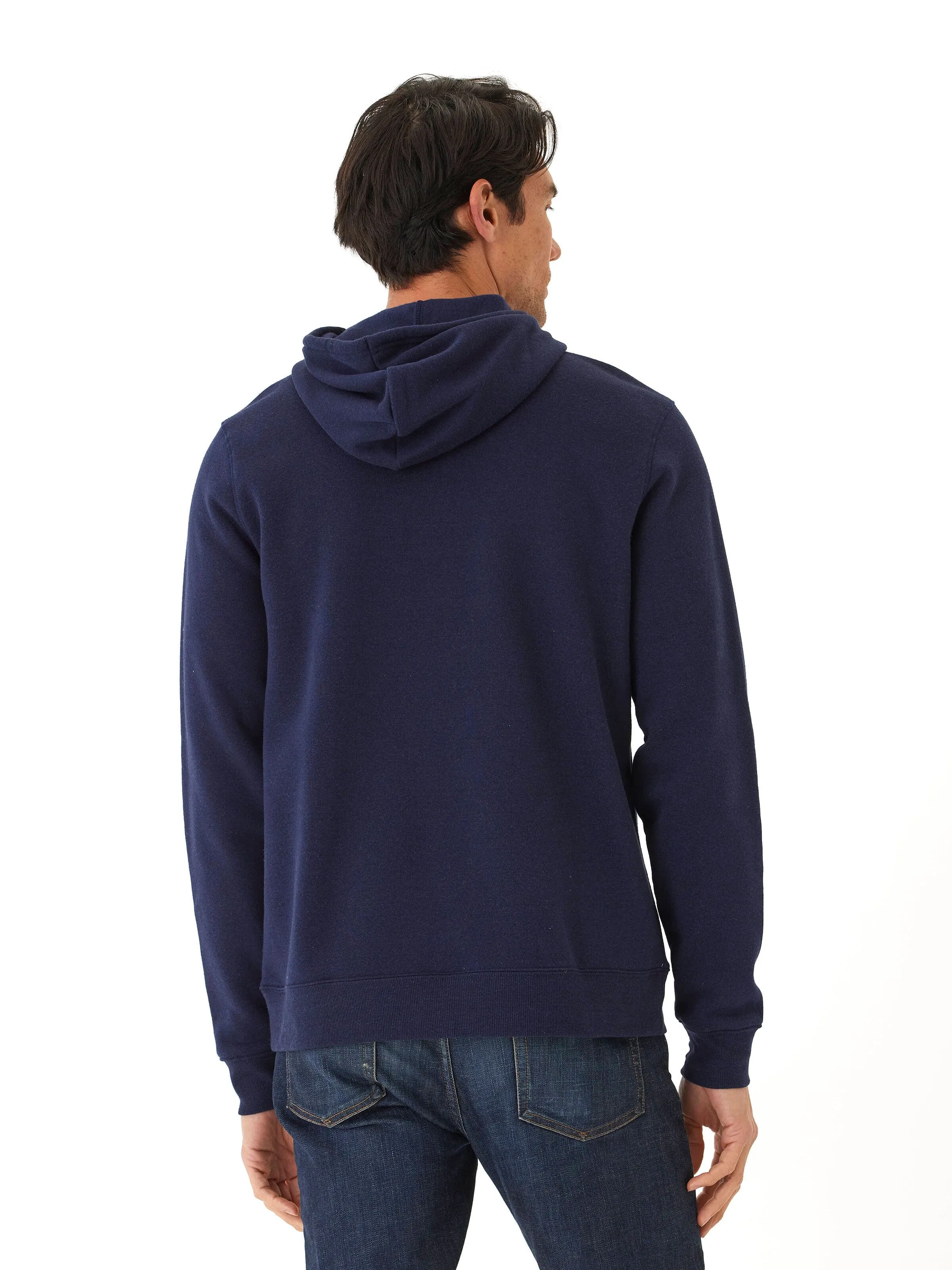 Triblend Pullover Hoodie Stretch Fit Stretchable Material