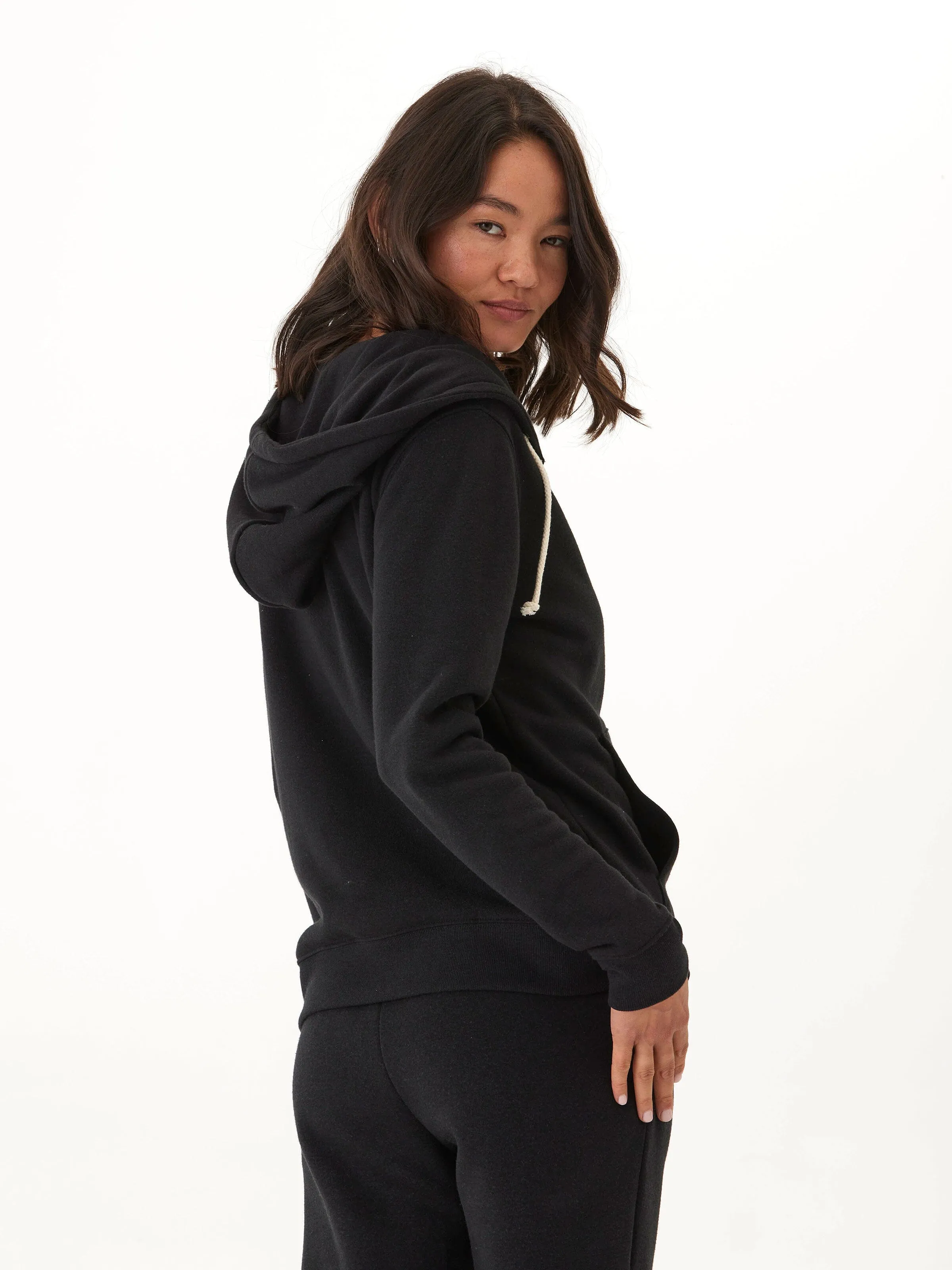Triblend Zip Hoodie Waterproof Coating