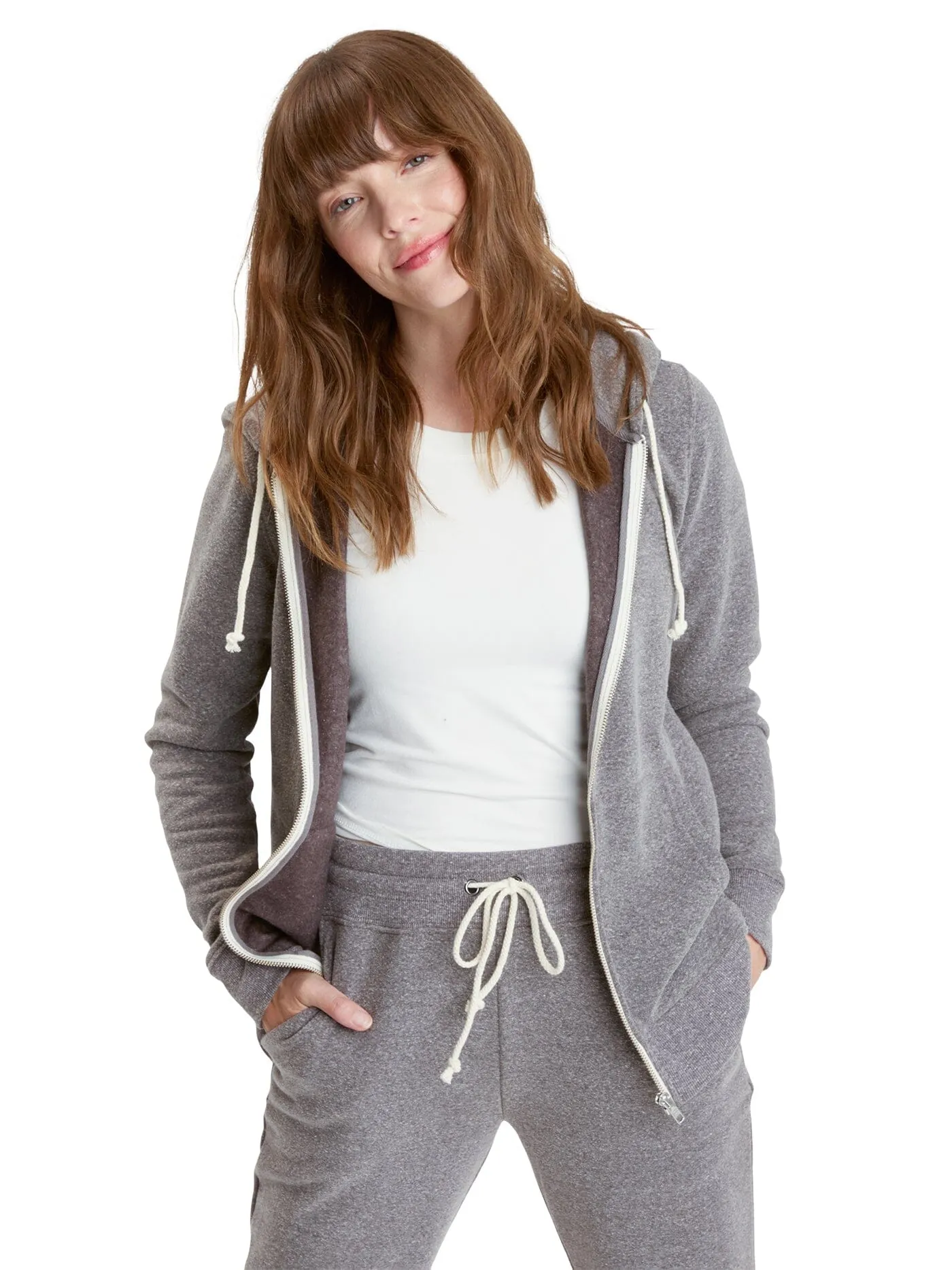 Triblend Zip Hoodie Weatherproof Seams