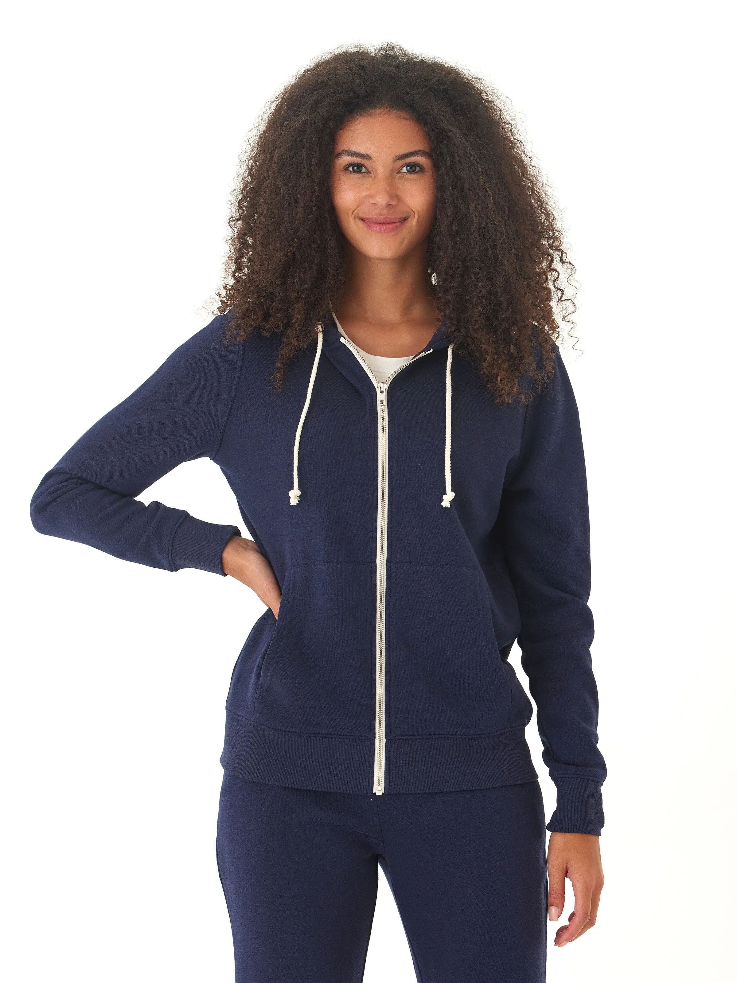 Triblend Zip Hoodie QuickAccessPockets