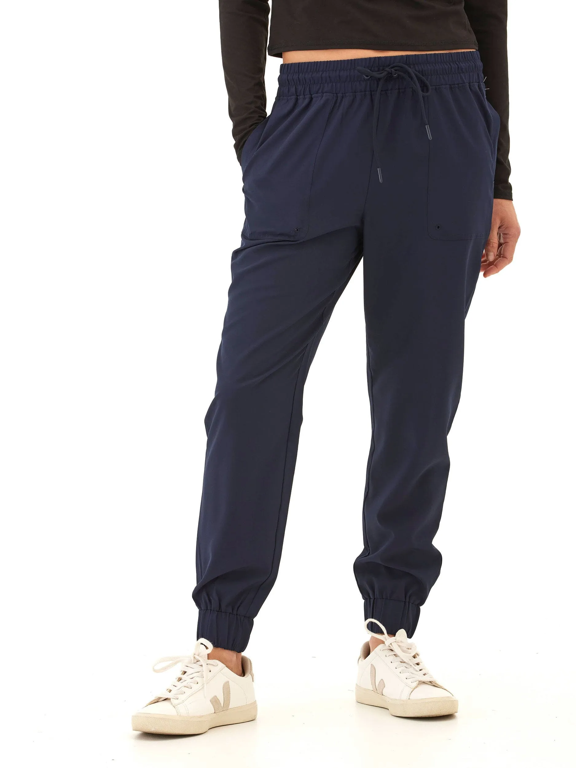 Breathable Layer Fit Trysha Ultrastretch Woven Jogger