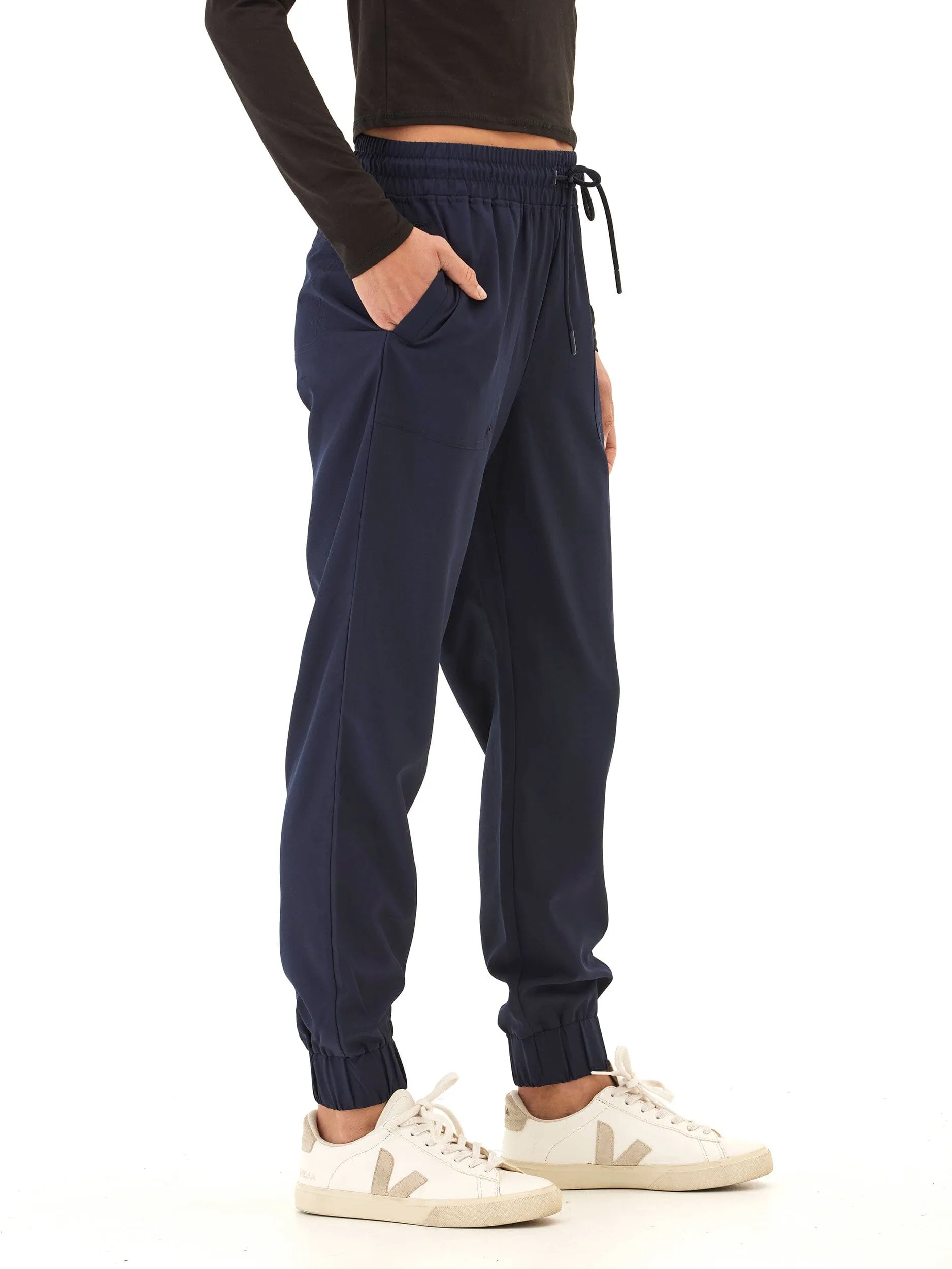 Trysha Ultrastretch Woven Jogger Anti Static Fabric Tear Resistant Fabric