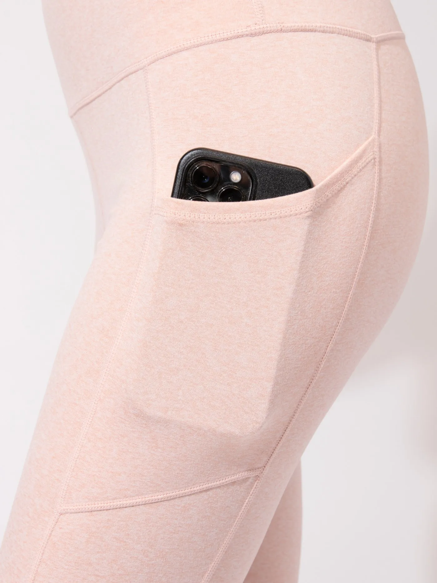 Comfortable Fit Design simple design Monica Pocket High Rise 7/8 Legging 24"