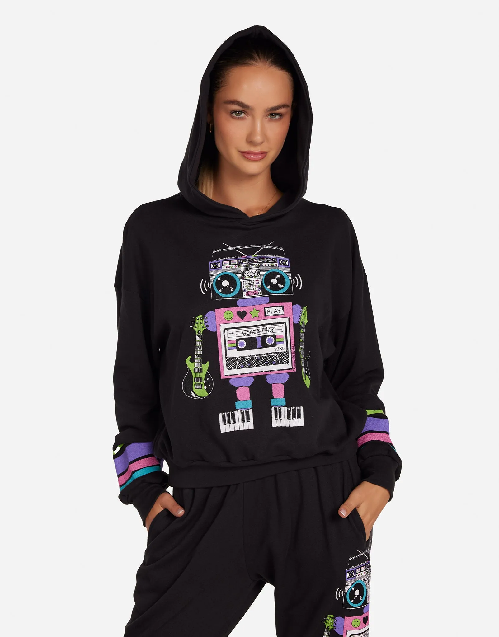 Stretch Enhanced Collar Enhance Yvette Dance Mix Robot