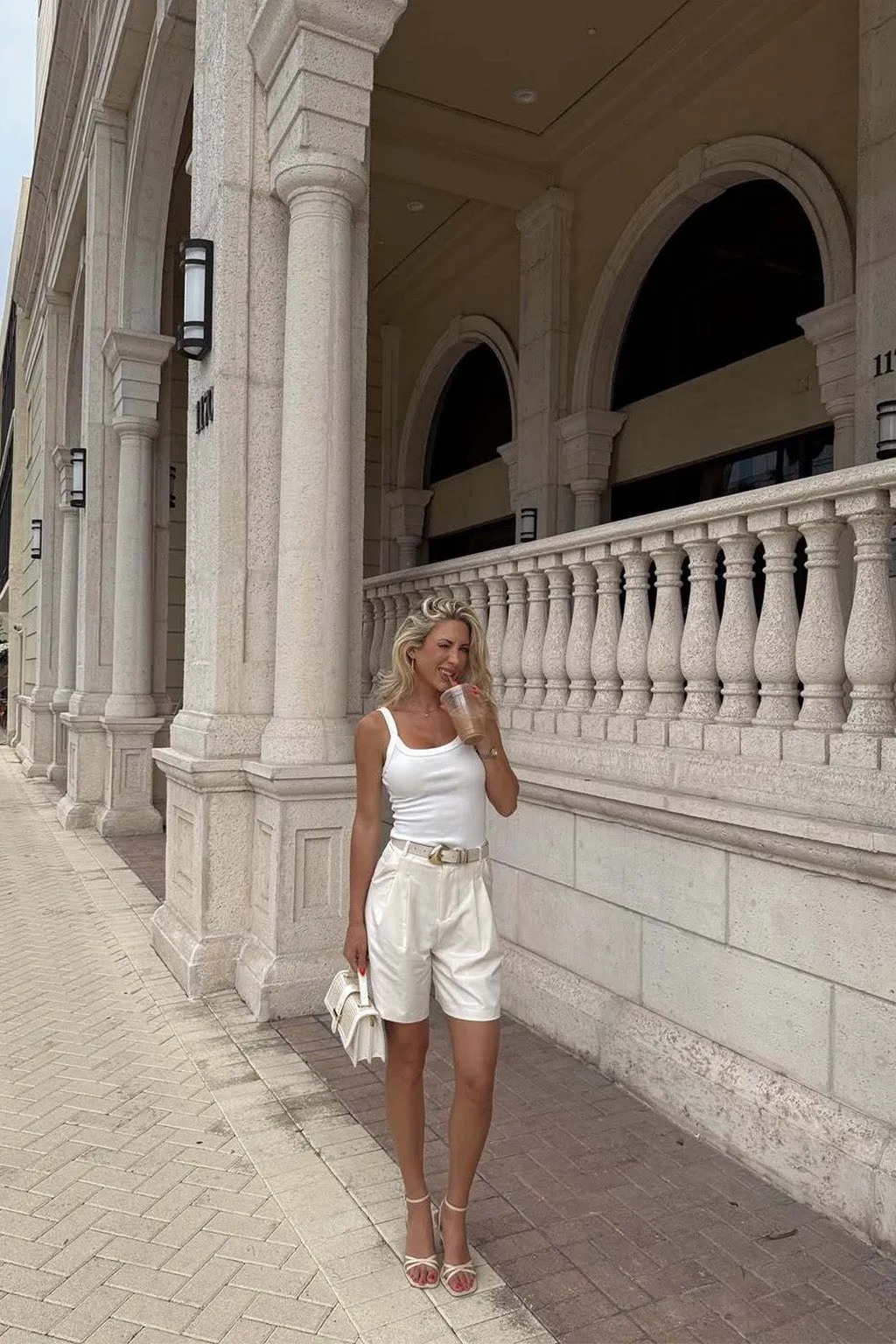 Rivera Ivory Trouser Short Anti Snag Fabric sunglasses