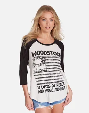 Polka - dotted Maglan Woodstock Flag