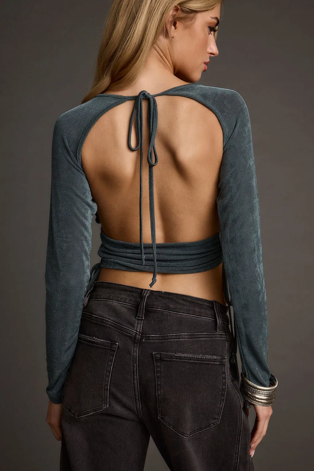 skincare Nala Emerald Crop Top
