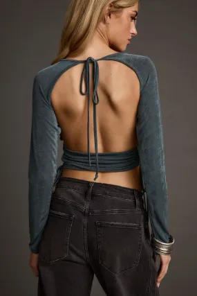 skincare Nala Emerald Crop Top