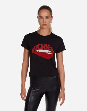 Ursula F You Biting Lip Sporty Top