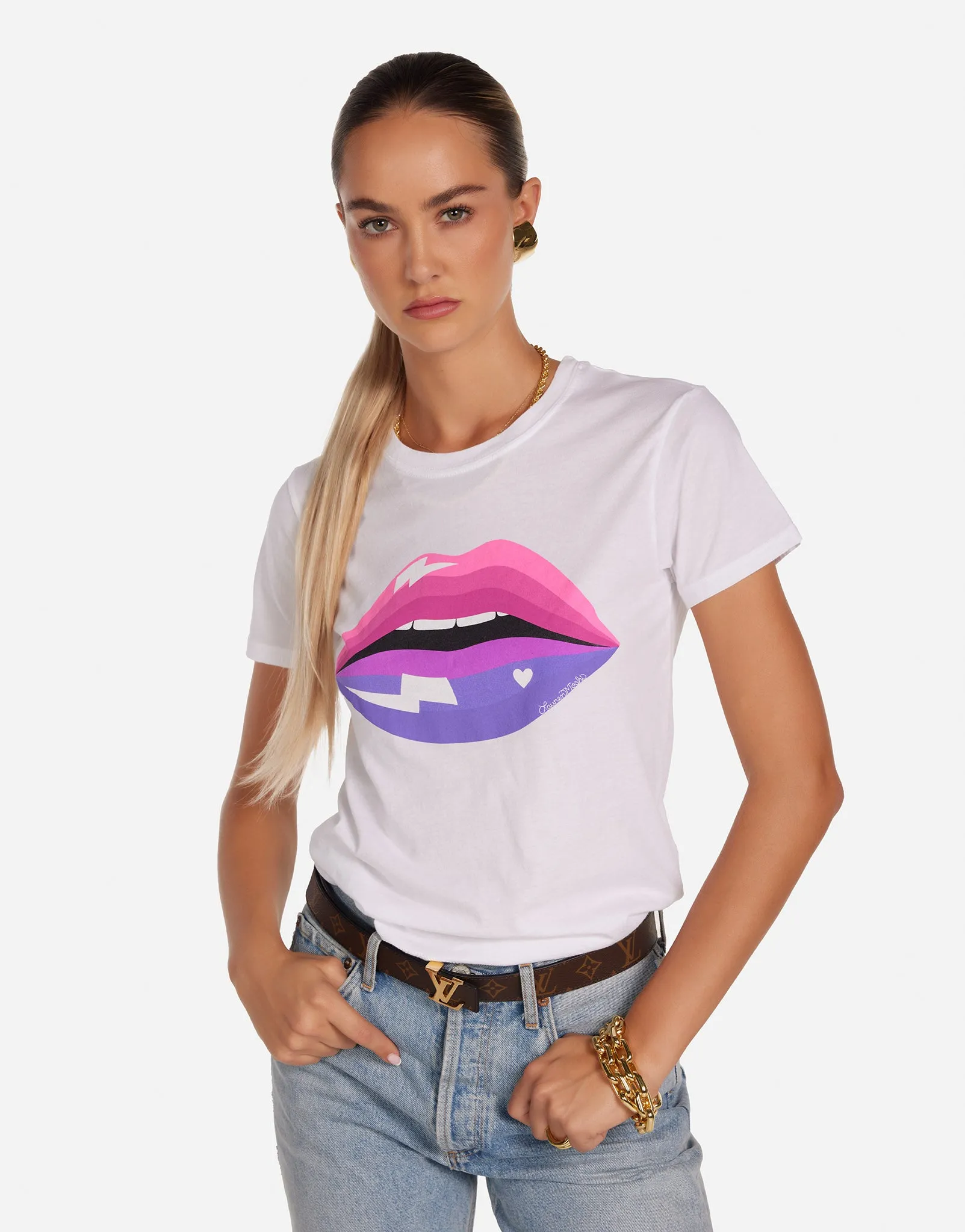 Ursula Pink Ombre Lip Chilly Day Style Men's