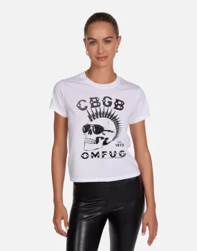 Ursula Crystal CBGB Punk Skull Sporty Look Wear Breathable Fit Wear