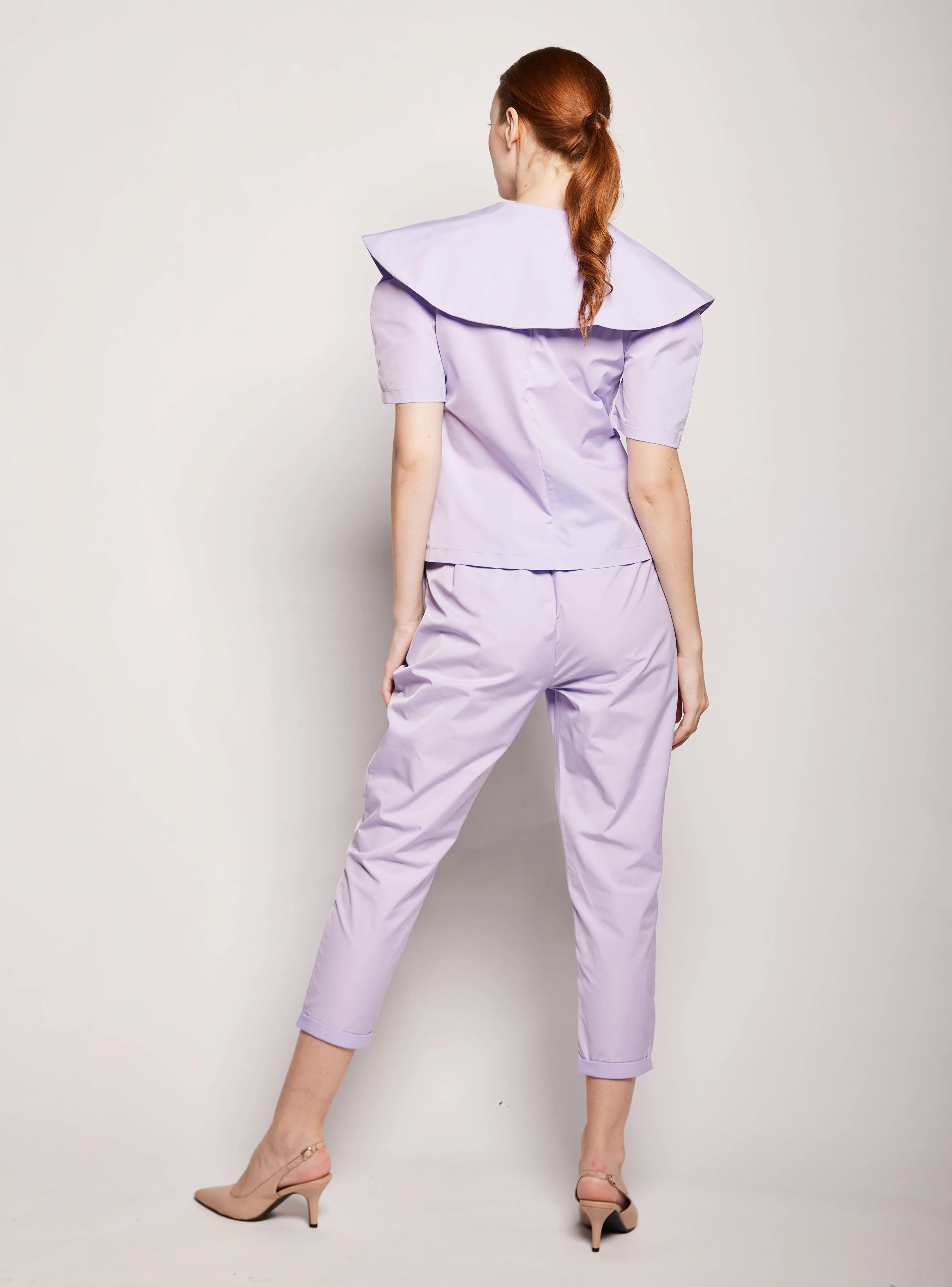 Vee Carrot Pants Neutral Smooth