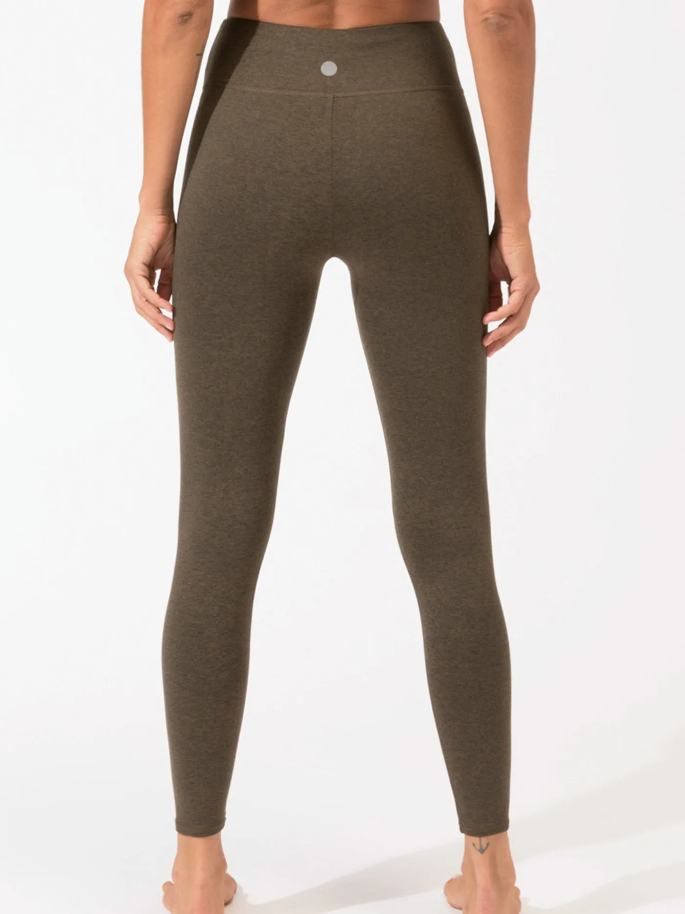 Non Slip Grip Waistband Comfortable Fit Design Monica High Rise 7/8 Legging 24"