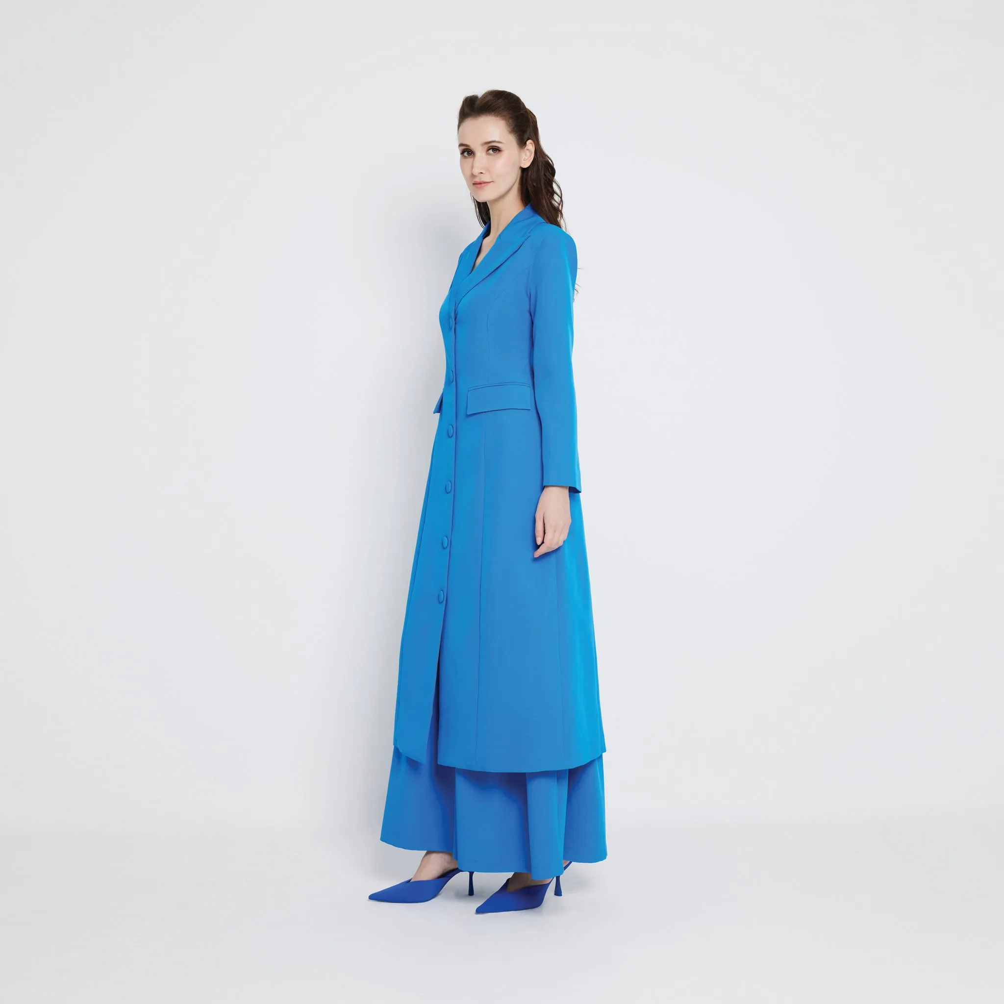 Hedi Pleated Trousers Casual Luxury Winter Warmth Athlete Fit Modern Autumn Days