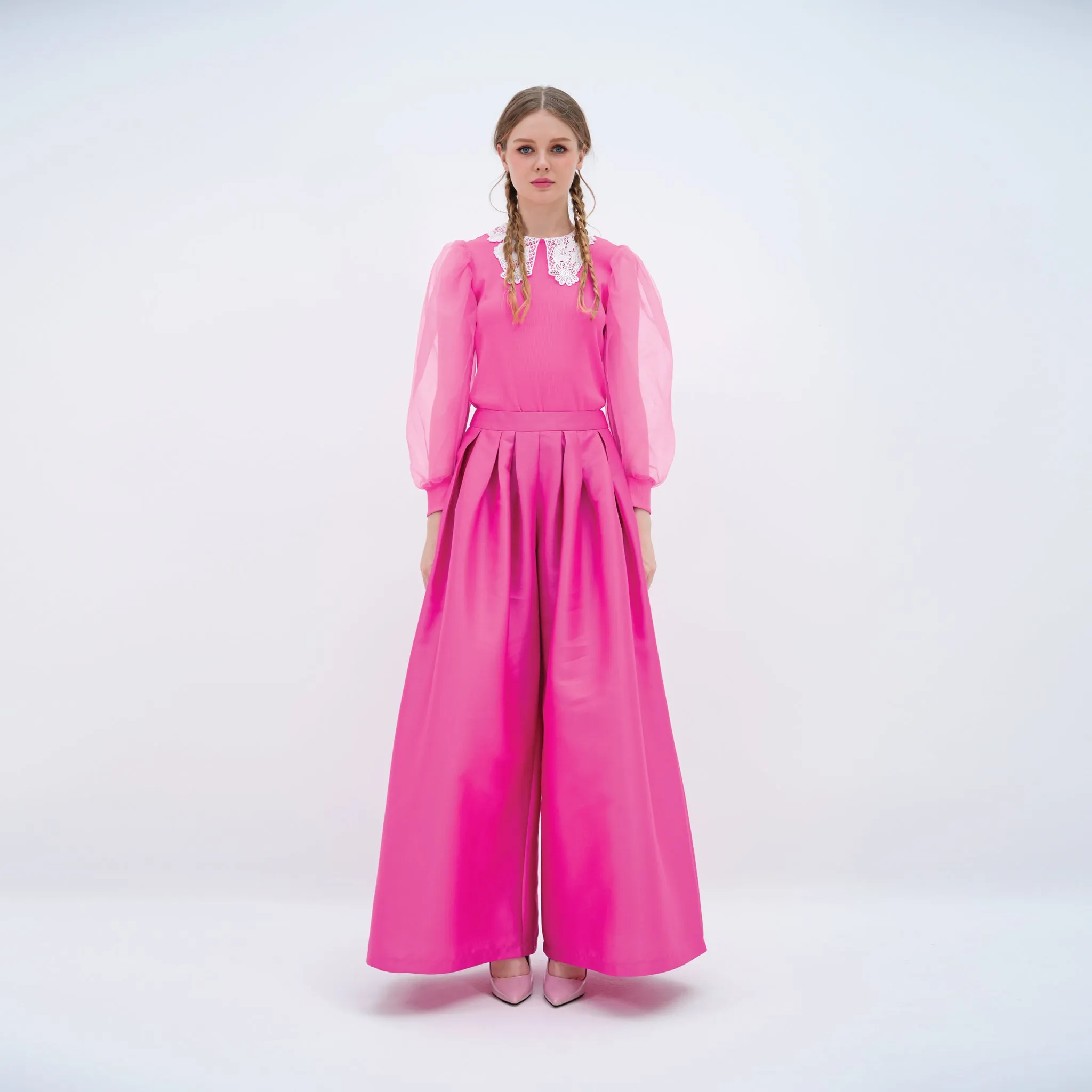 Quick Wash Sasha Wide Leg Pants