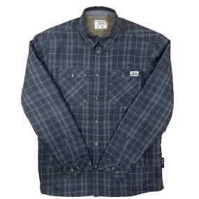 Soft Material Sustainable Choice Bleubird Sequoia Checked Button Up Overshirt