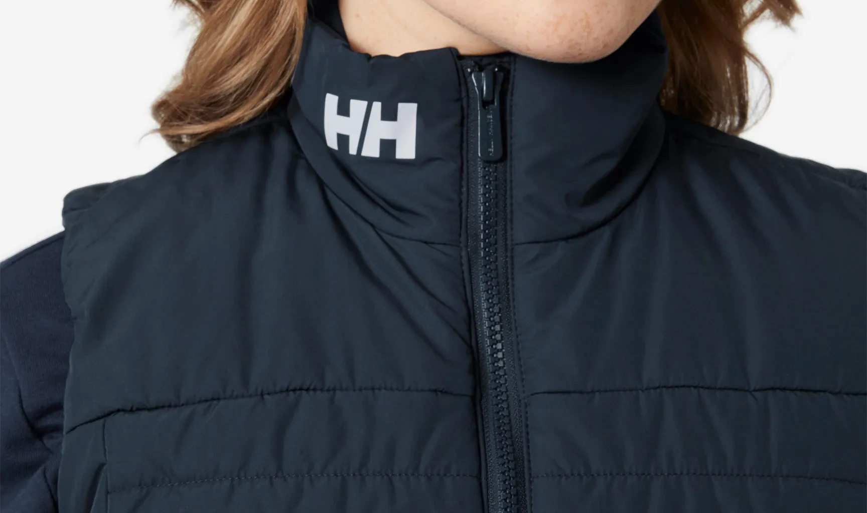 W CREW INSULATOR VEST 2.0, Navy Vegan Safe