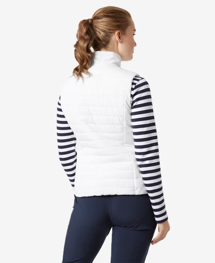 W CREW INSULATOR VEST 2.0, White CompactFoldable Refined Casual