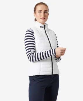 Quilted Interior W CREW INSULATOR VEST 2.0, White