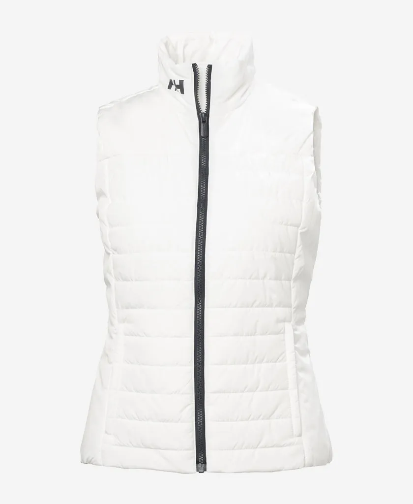 W CREW INSULATOR VEST 2.0, White Reinforced Shoulders Ski Use