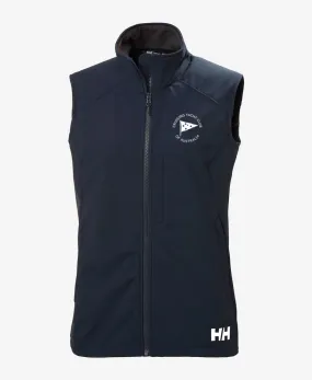 W CYCA PARAMOUNT SOFTSHELL VEST, Navy Eco Friendly Material Adaptive Tension Bands