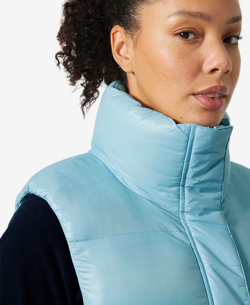 Smooth Glide Fasteners W JADE VEST, Light Cyan