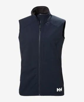 Non Iron Fabric Tech W PARAMOUNT SOFTSHELL VEST, Navy