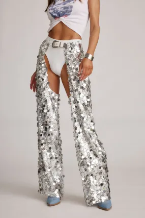 Walker Silver Payette Chaps Flowy legs Flattering Comfort Wear
