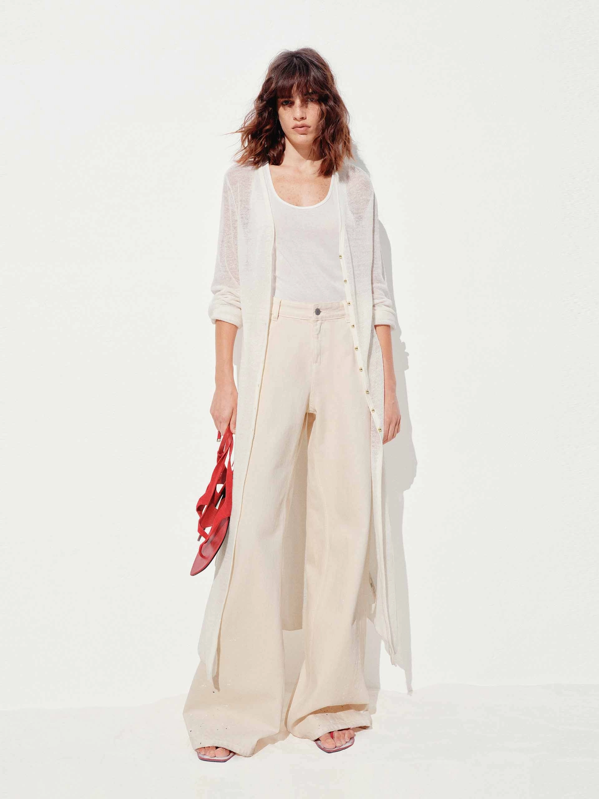 Street Comfort Lightweight Longline Knit Cardigan