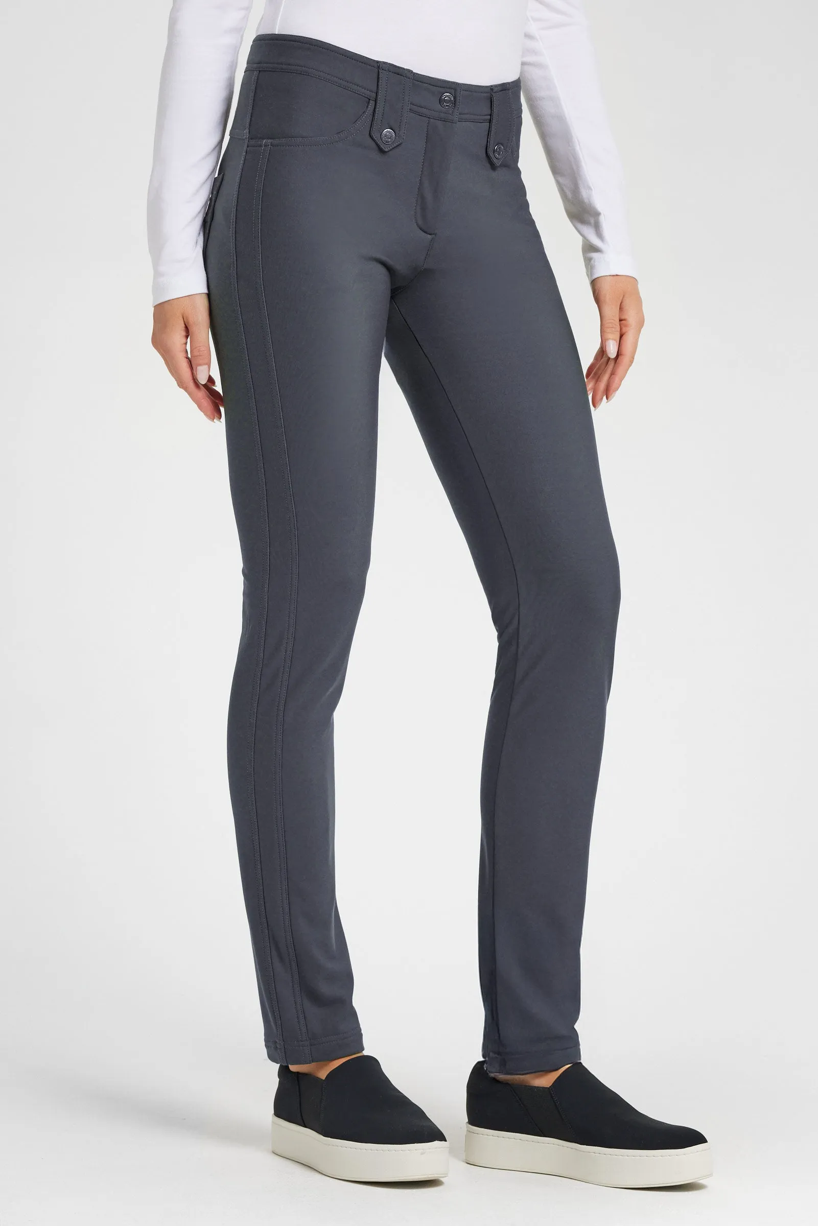 Hollow Fiber Fill Snag Proof Surface Skyler Cozy Fleece-Lined Travel Pant
