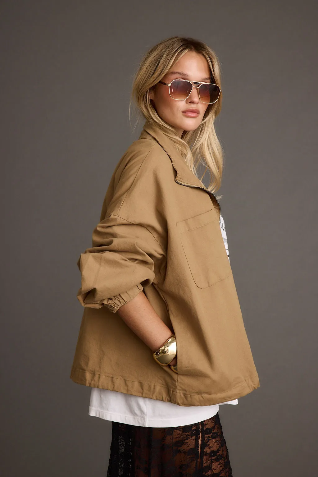 Fairfax Canvas Relaxed Fit Utility Jacket HeatReflectiveLining