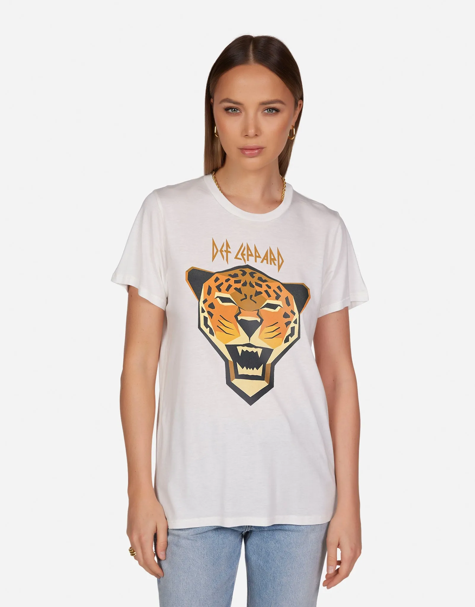 FadeResistantPrint Wolf Geometric Def Leppard