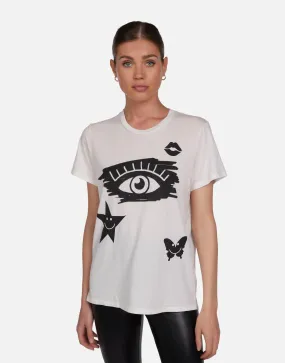 Gym clothing Crew neck classic Wolf Scribble Eye Elements
