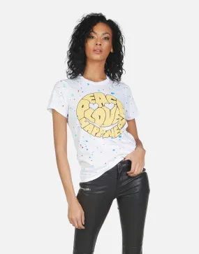 Rayon blend Wolf Text Happy Face