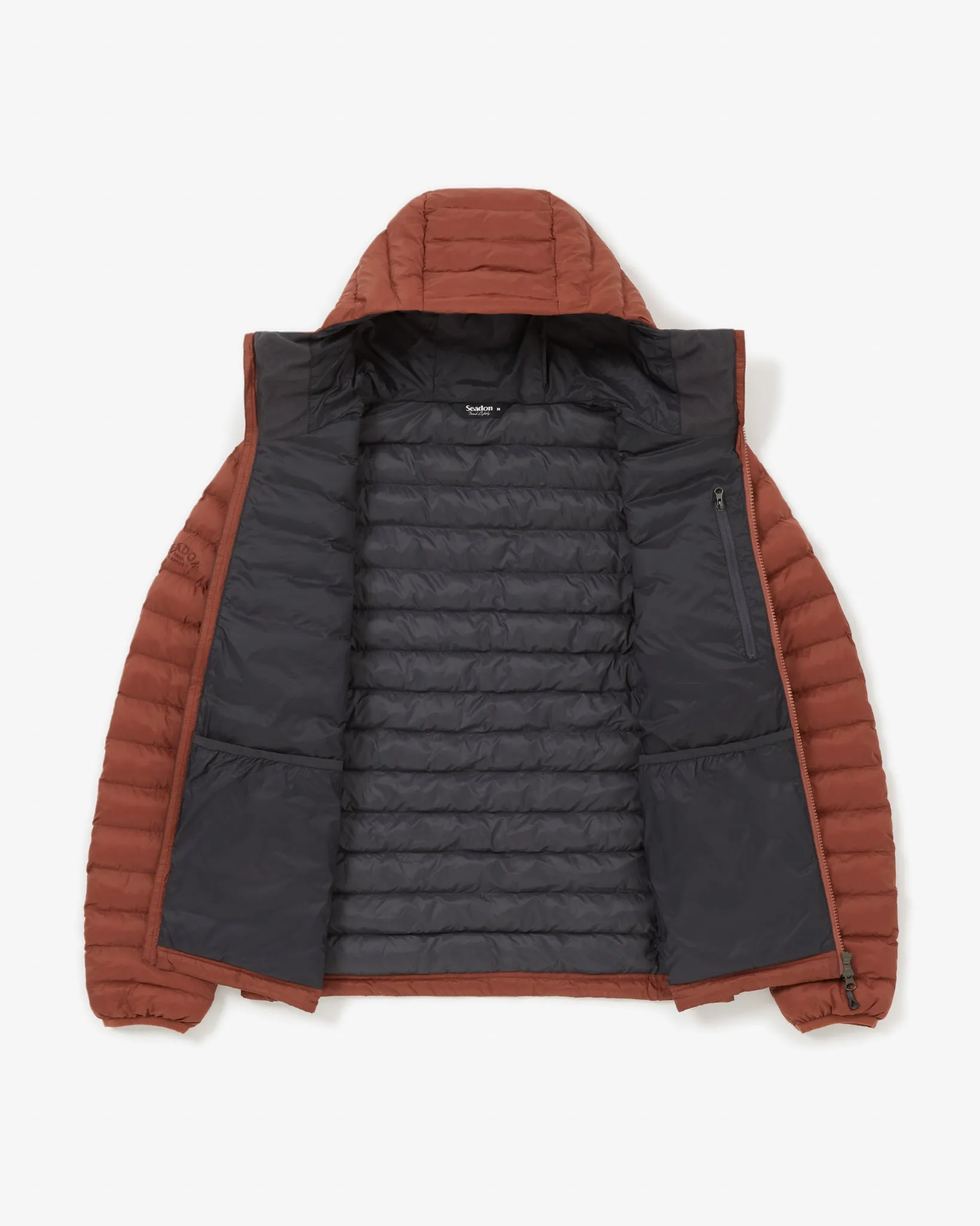 Seamless construction Enhanced Edge Binding Women's Gale ACT Puffer Hoodie