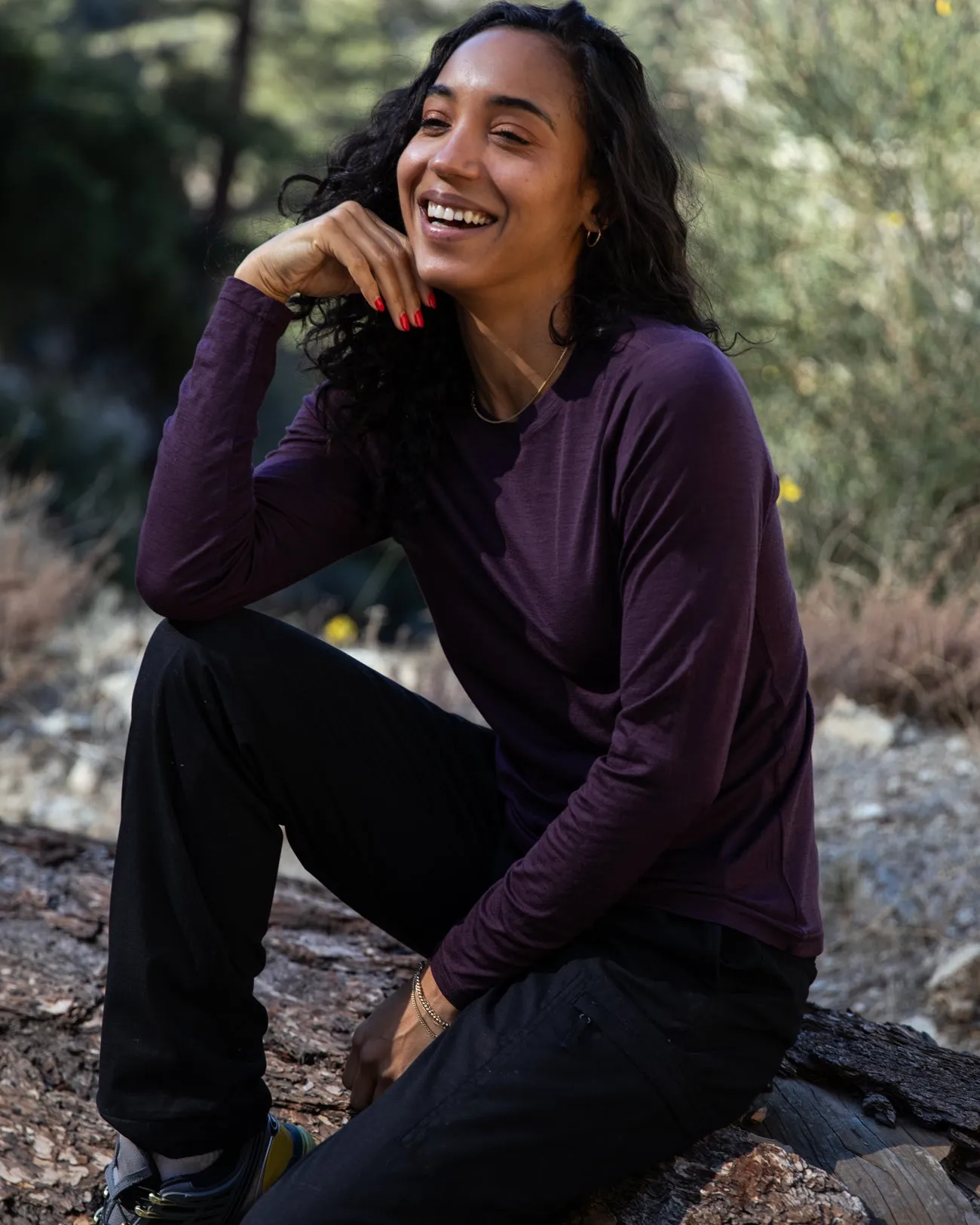 Women's Merino SF100 Long Sleeve Shirt semi - formal