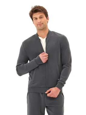 Functional Look Warm Essentials Bartow Sueded Modal Zip Jacket