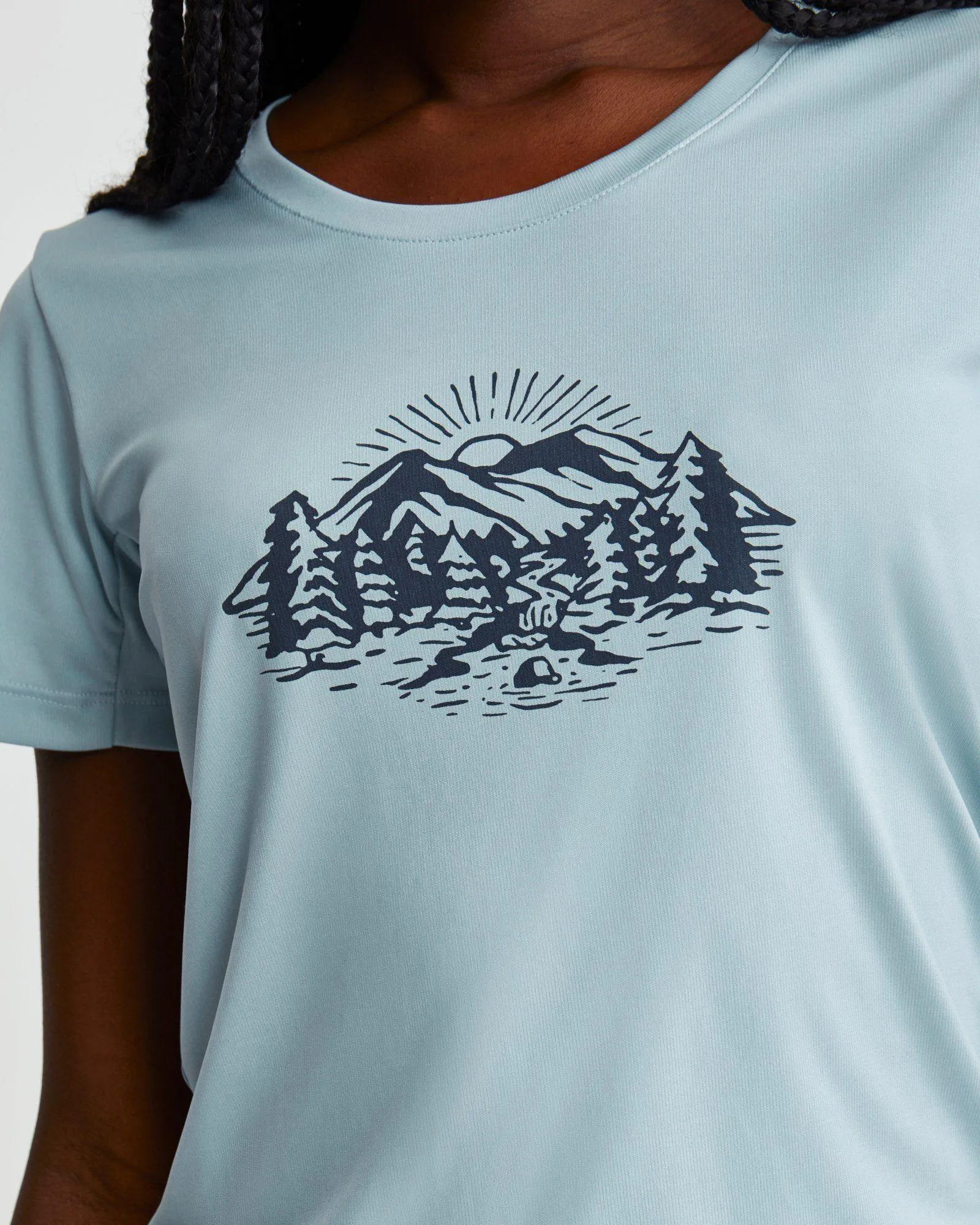 W's Trailblazer Tee- Sunrise Effortless Look