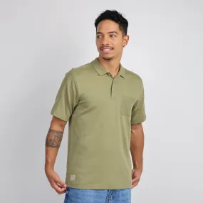 Comfort Layer Placket Reinforcement OXBOW Mens Nukak Short Sleeve Polo Shirt