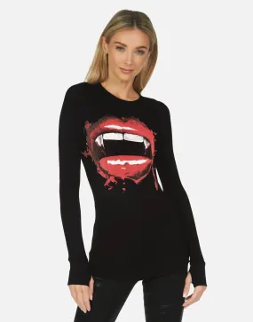 stain - resistant Satin McKinley X Vampire Lip