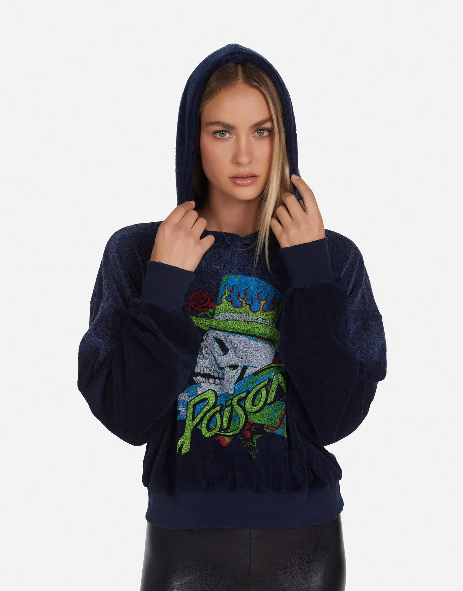 Cloudy day Generic brand Yvette Neon Poison Skull